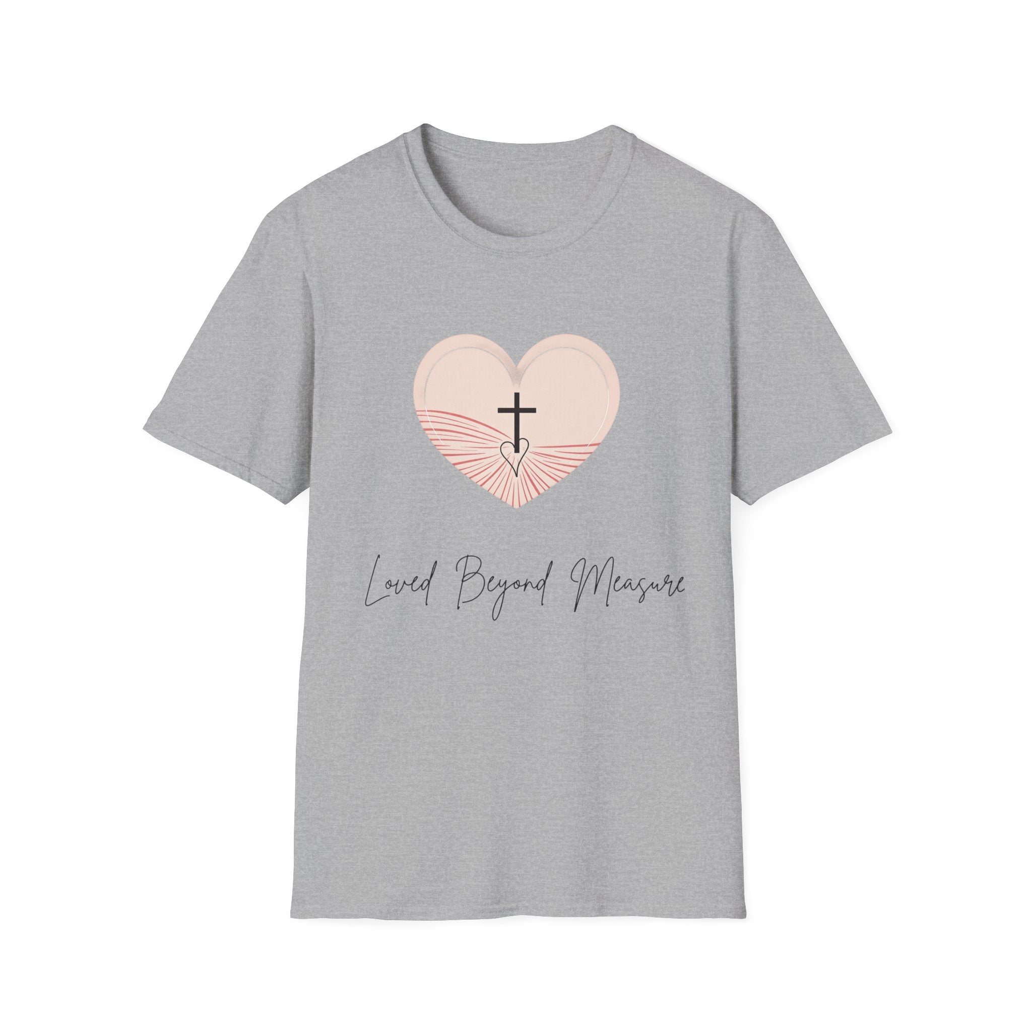 Christian  Softstyle T-Shirt Love Beyond Measure