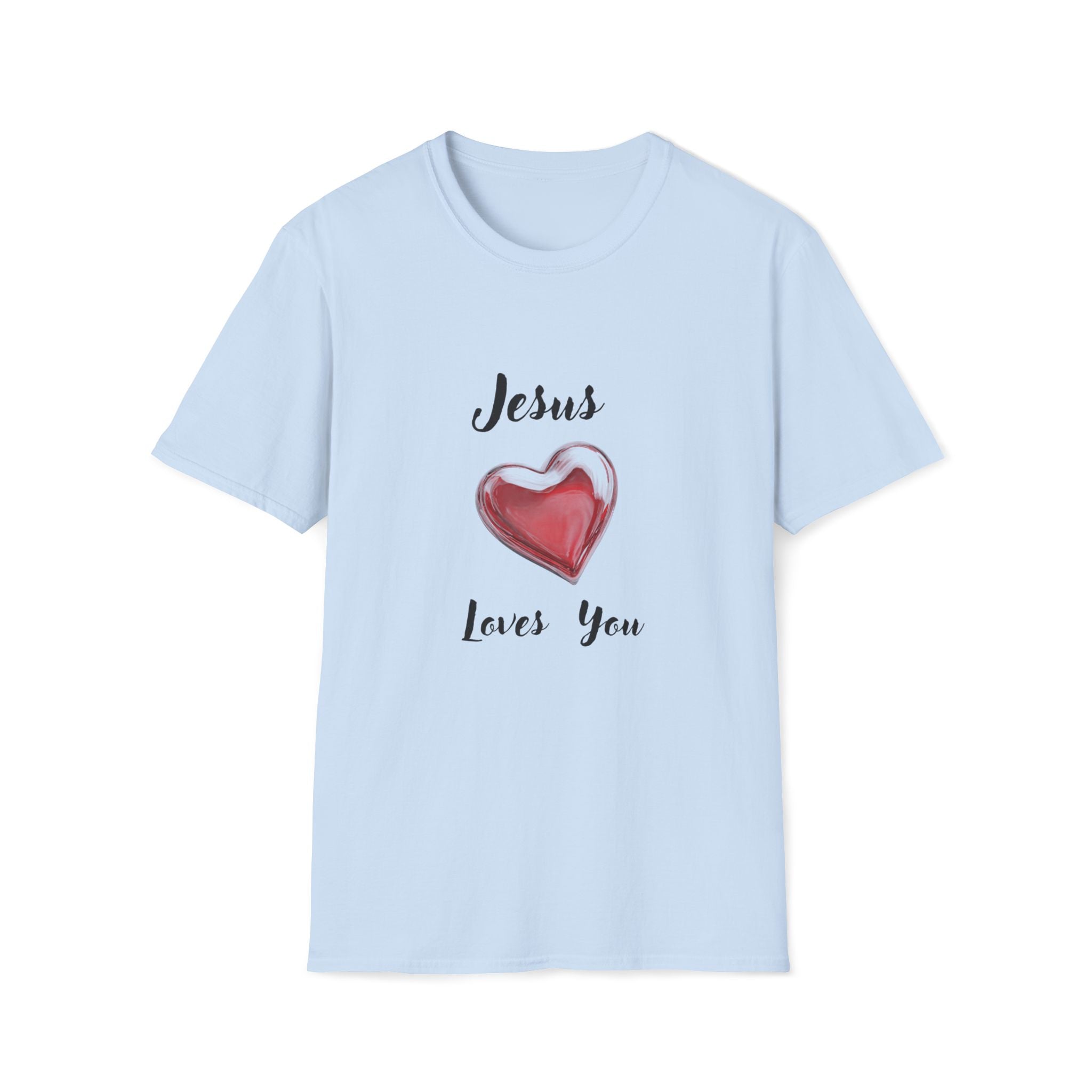 Unisex Softstyle Jesus Loves You T-Shirt