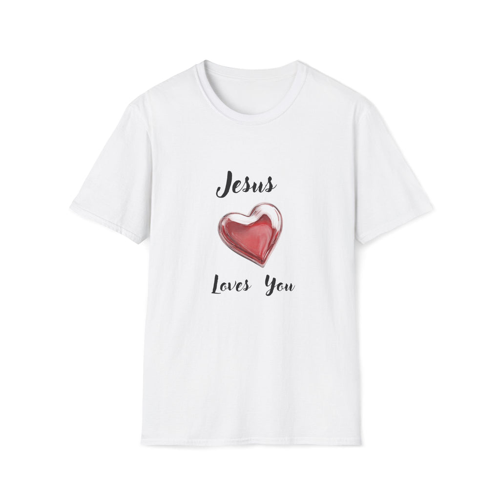 Unisex Softstyle Jesus Loves You T-Shirt