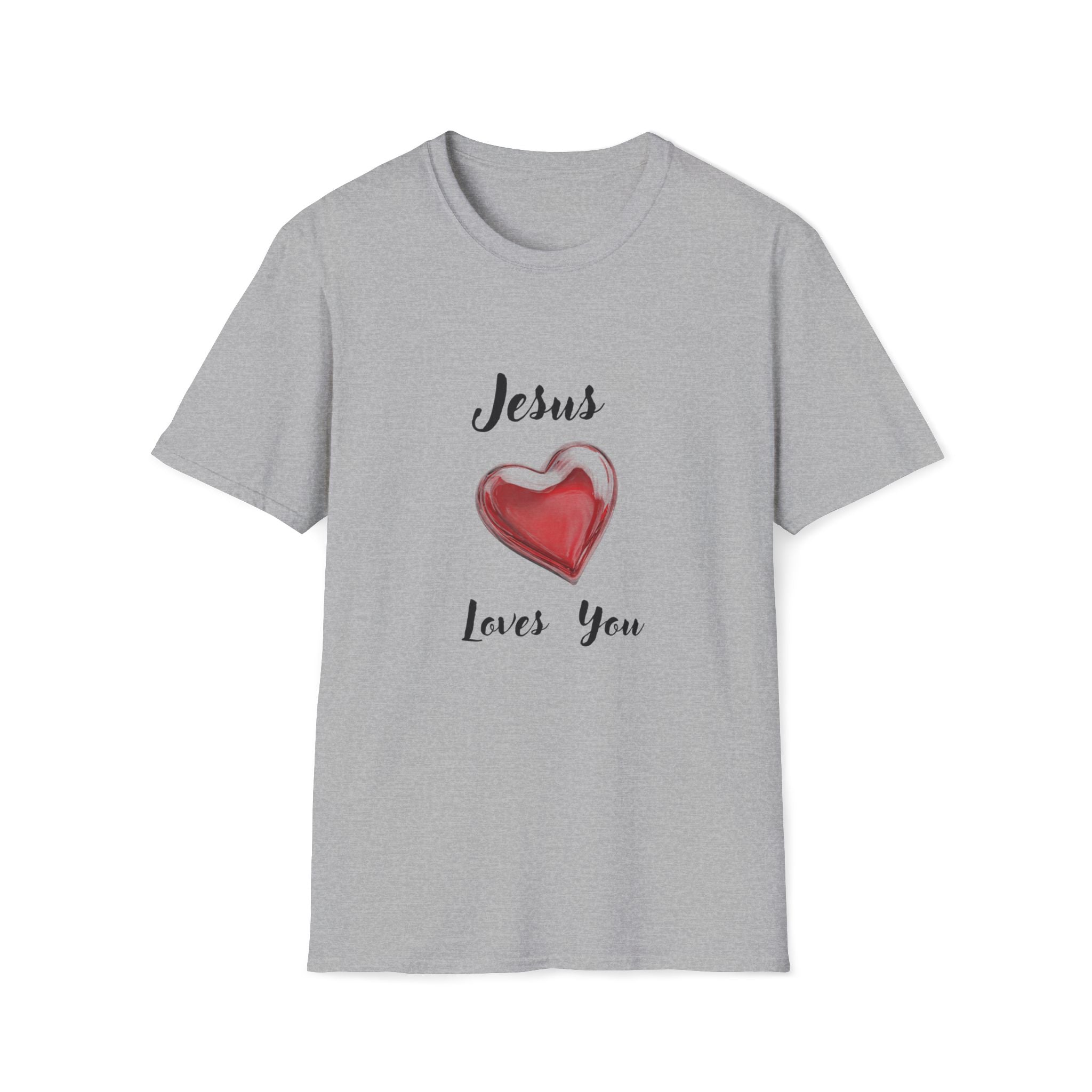 Unisex Softstyle Jesus Loves You T-Shirt
