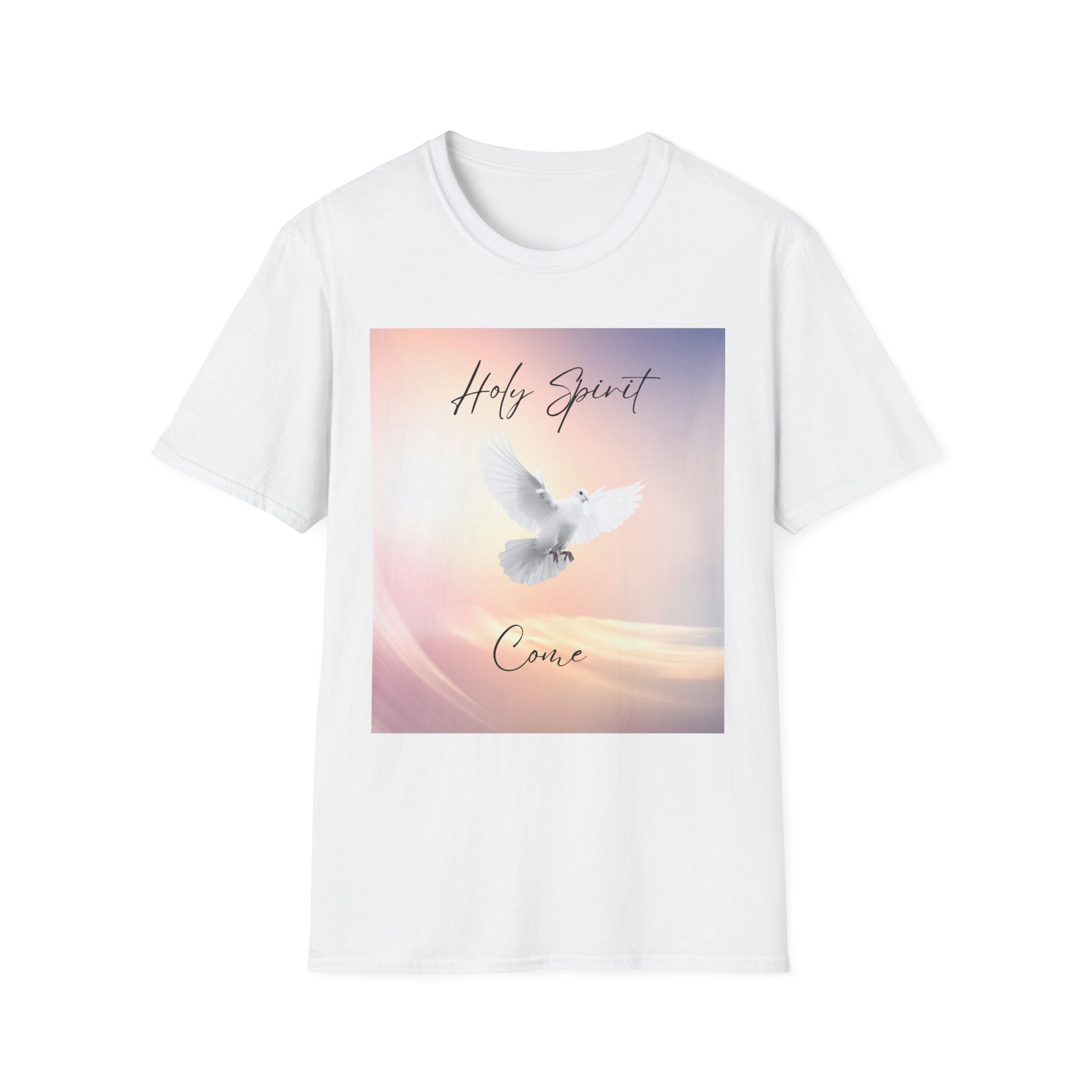 Holy Spirit Come  Inspirational Christian Apparel | Faith Based Shirt | Religious Gift for Women & Men