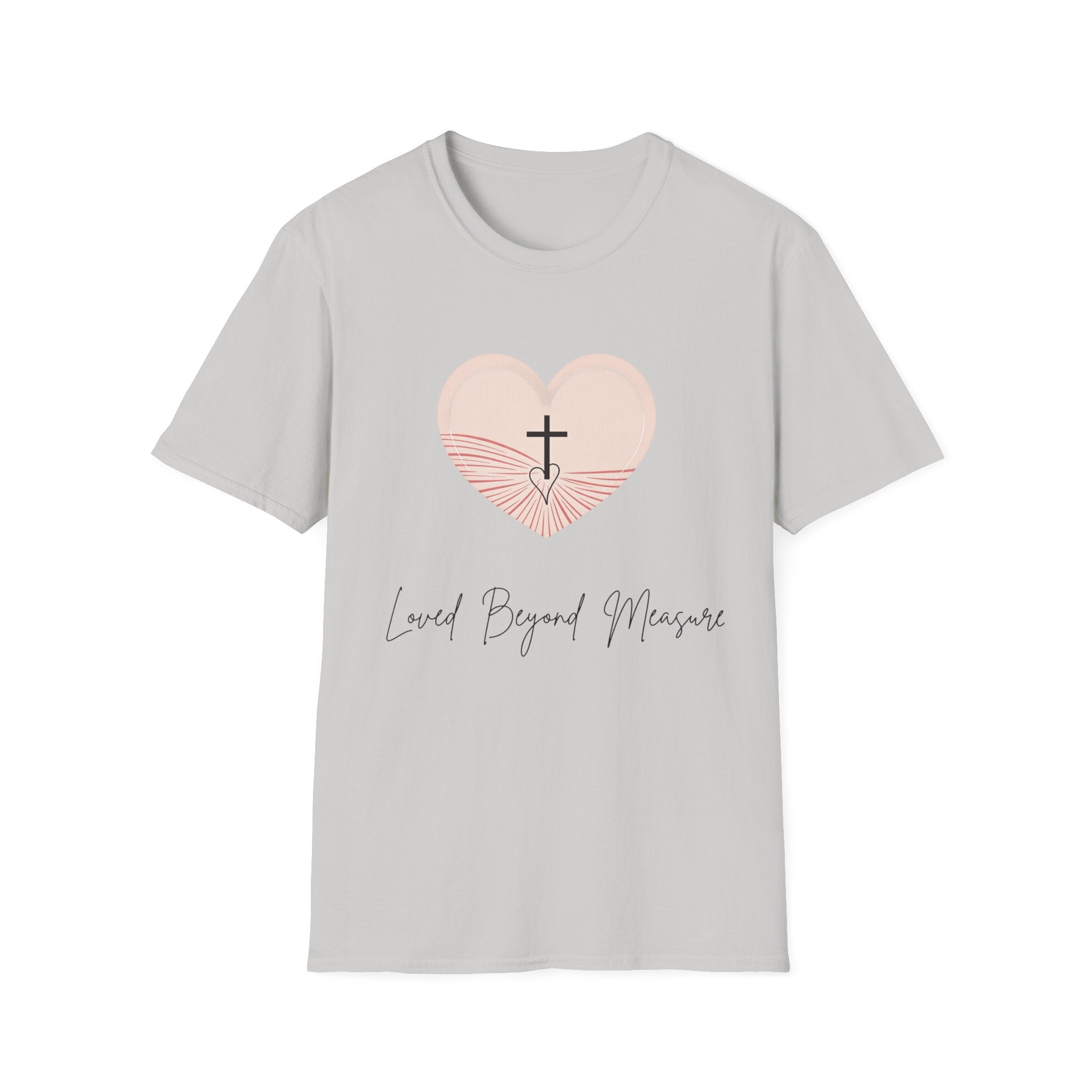 Christian  Softstyle T-Shirt Love Beyond Measure