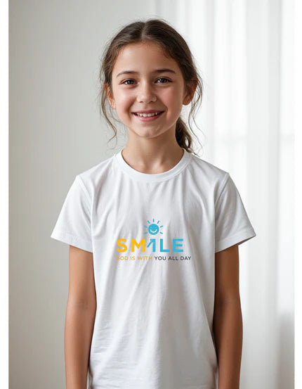 Kids Fine Jersey  Smile God Tee