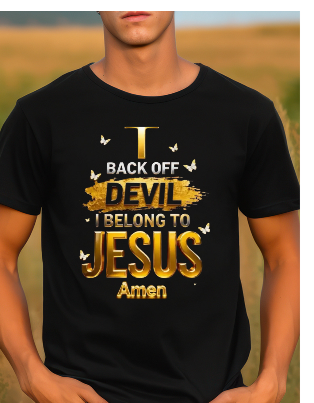 Unisex Softstyle  Back Off Devil T-Shirt