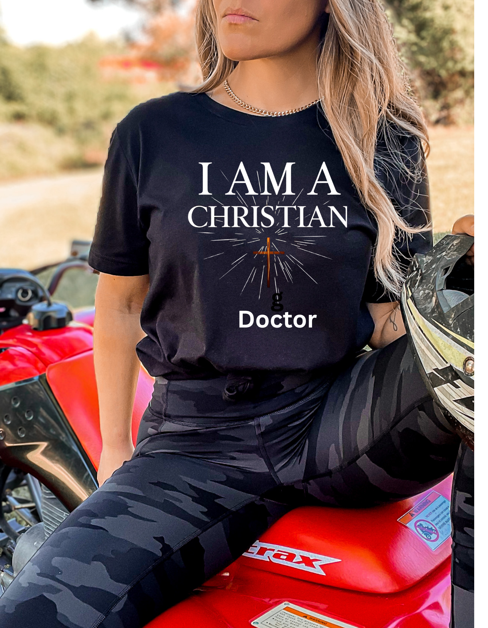 Unisex Softstyle I Am a Christian Personalized T-Shirt