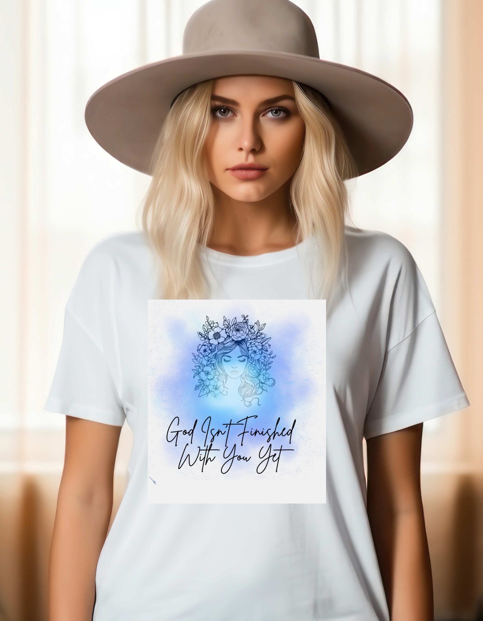 Unisex Softstyle T-Shirt God Isn,t finished With You Yet