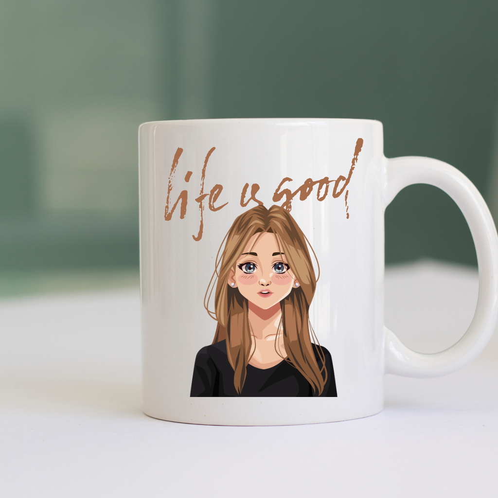 Life Is Good Mug 15oz