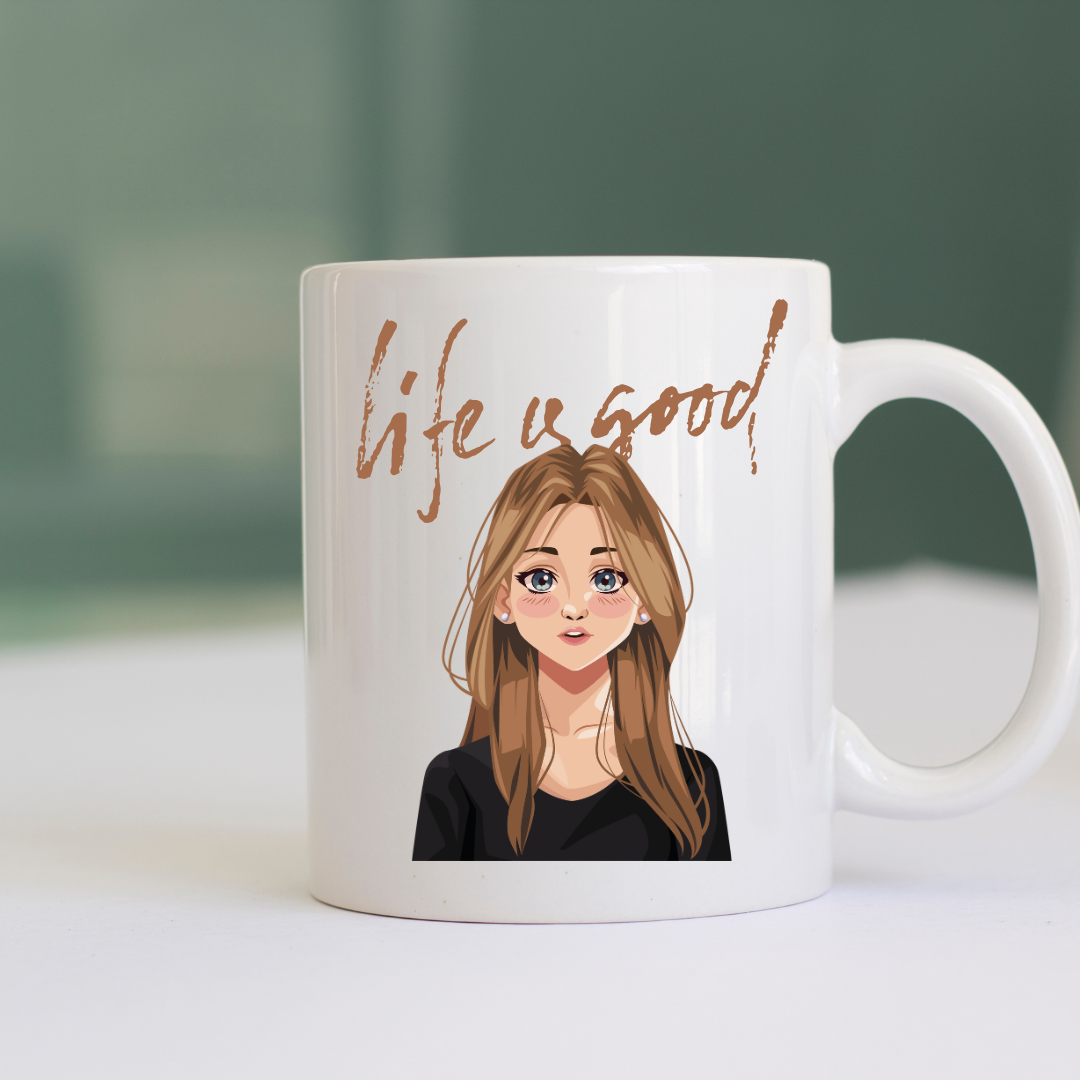 Life Is Good Mug 15oz