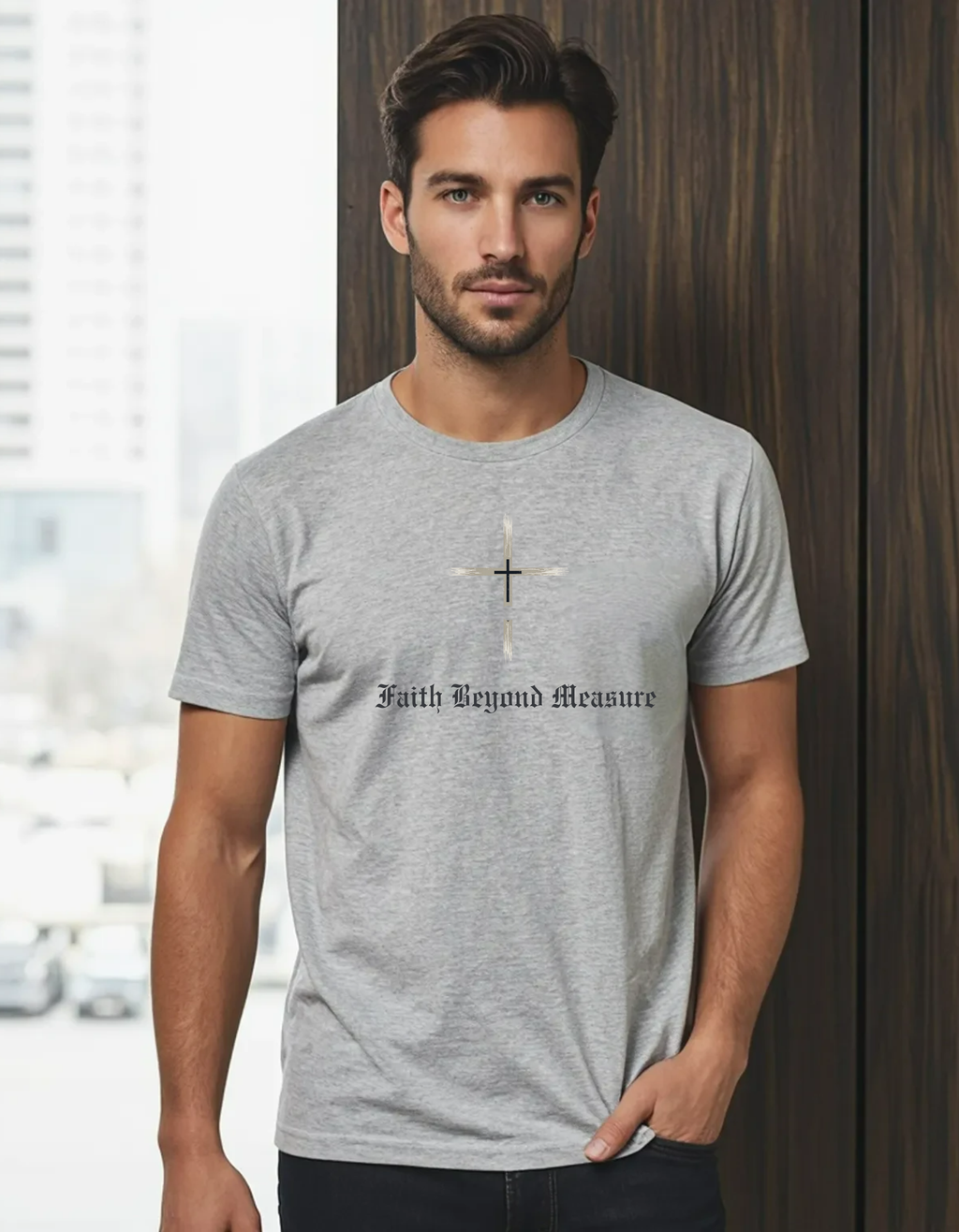 Softstyle  Christian T-Shirt Faith Beyond Measure