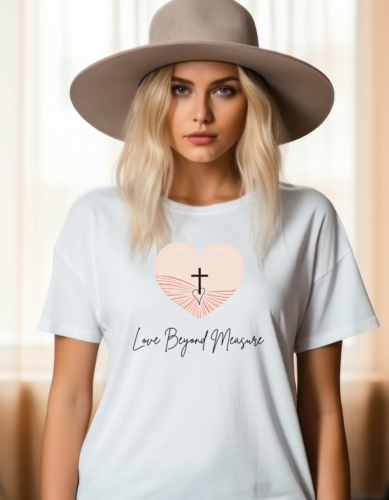 Christian  Softstyle T-Shirt Love Beyond Measure