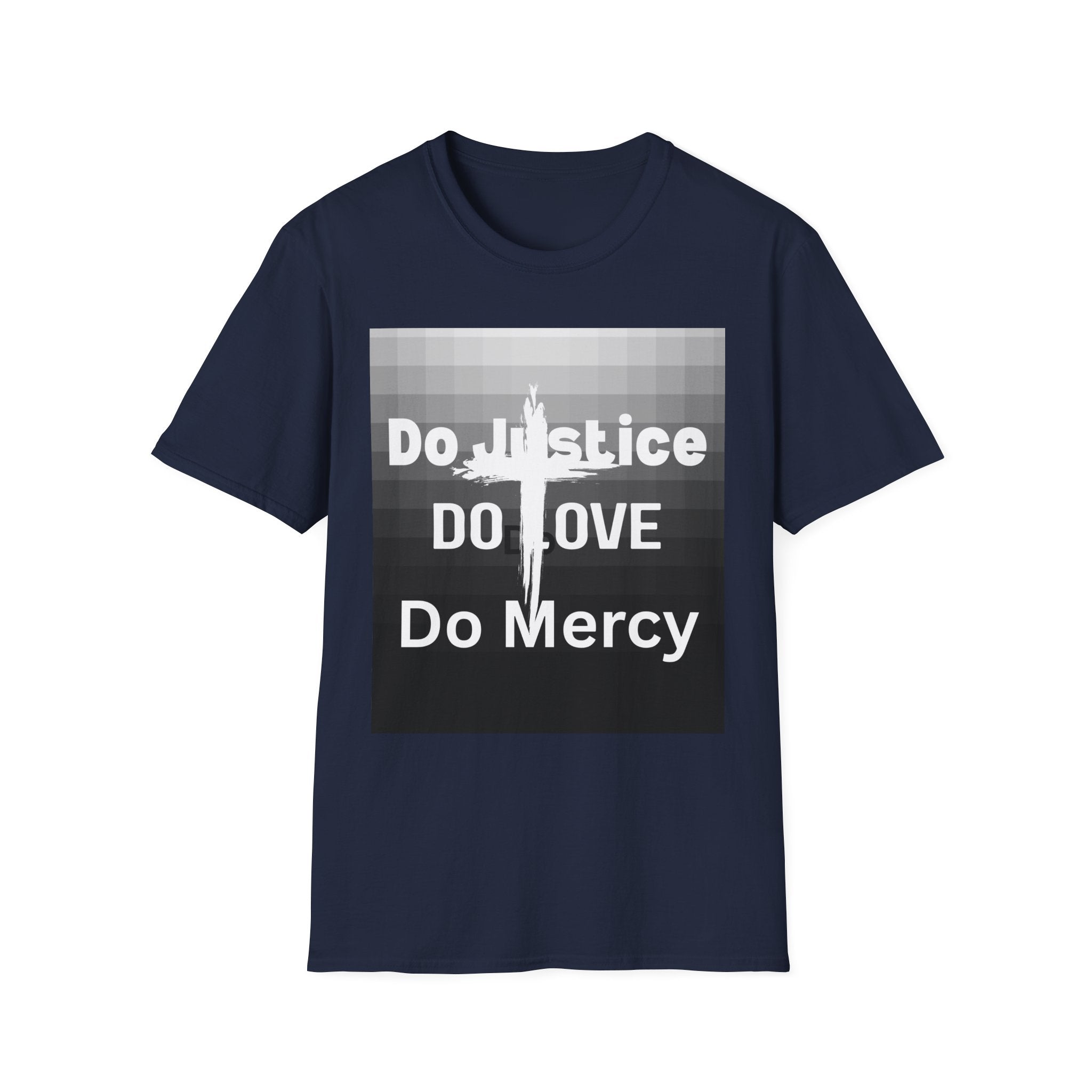 Unisex  Softstyle Christian Do Justice Do Love Do Mercy T-Shirt