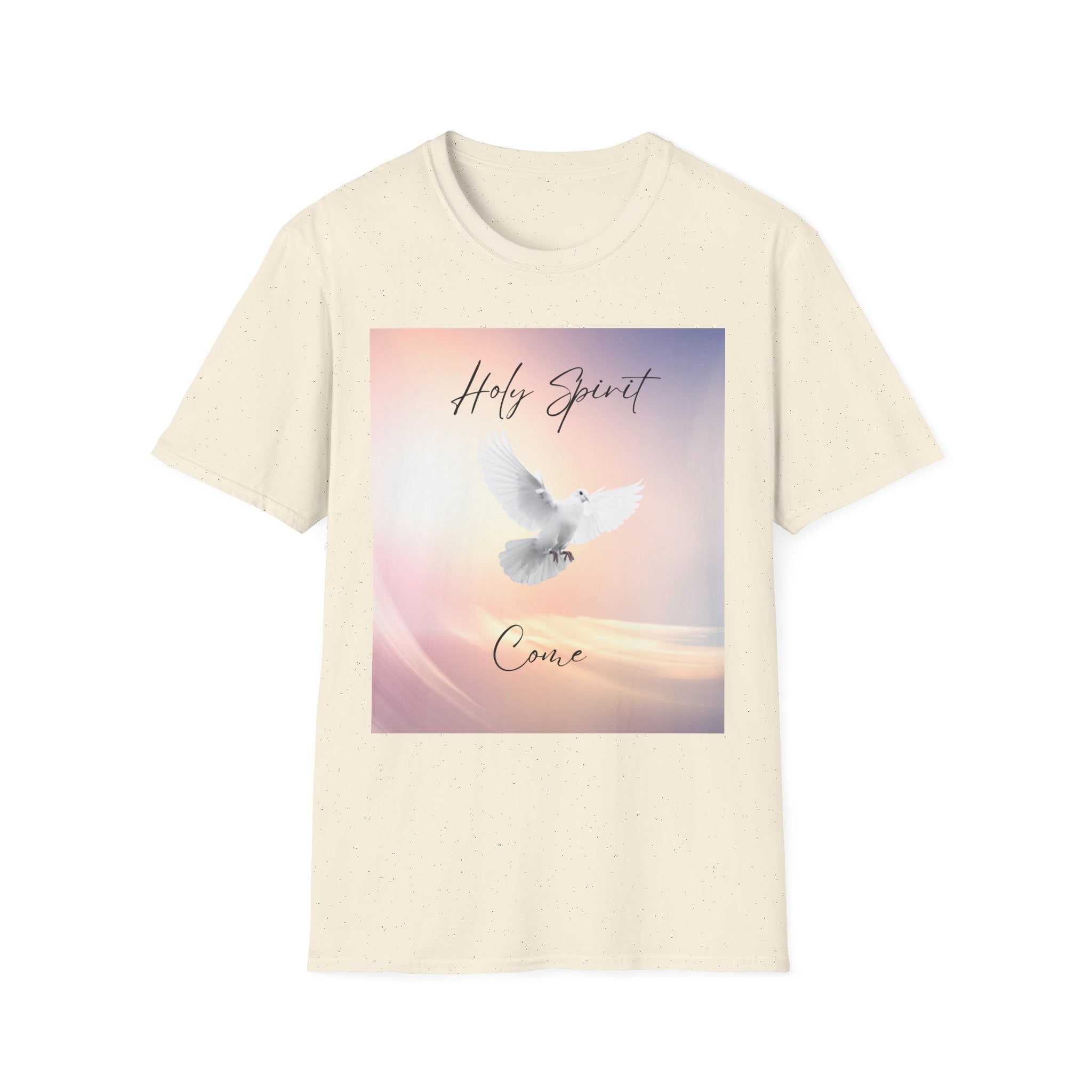 Holy Spirit Come  Inspirational Christian Apparel | Faith Based Shirt | Religious Gift for Women & Men